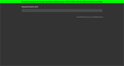 Desktop Screenshot of mysunroom.net