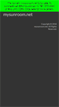 Mobile Screenshot of mysunroom.net